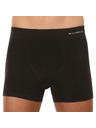 gino Pánske boxerky Gino Seamless Bamboo Boxers Black