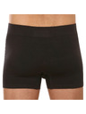 gino Pánske boxerky Gino Seamless Bamboo Boxers Black