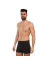 gino Pánske boxerky Gino Seamless Bamboo Boxers Black