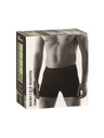 gino Pánske boxerky Gino Seamless Bamboo Boxers Black