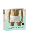 gino Pánske boxerky Gino bezšvové bambusové modré