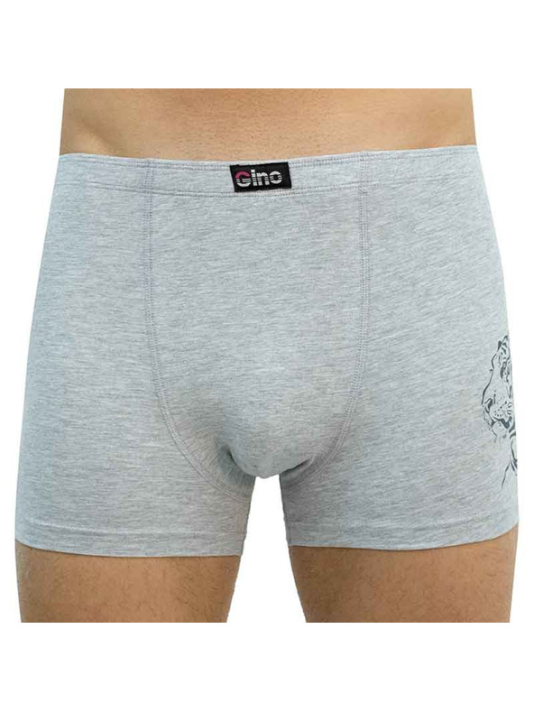 gino Pánske boxerky Gino sivé