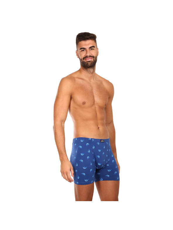 gino Pánske boxerky Gino modré