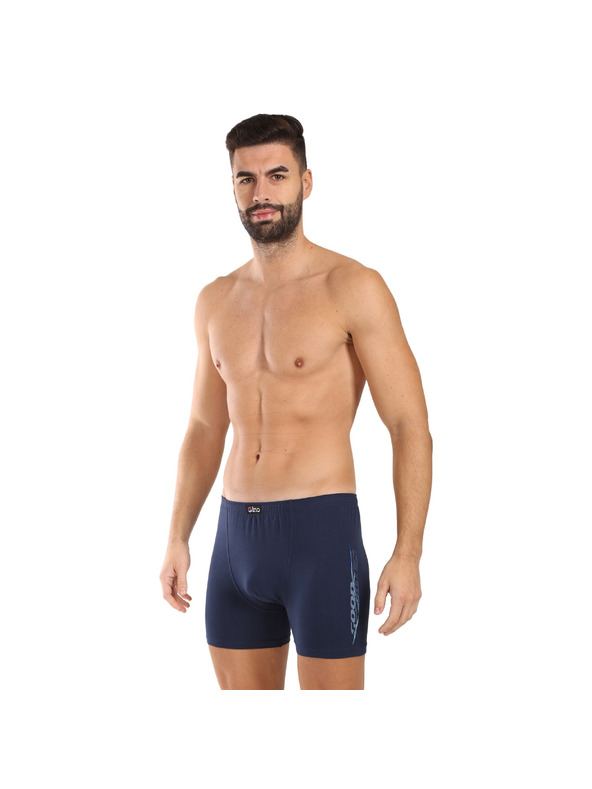 gino Pánske boxerky Gino modré