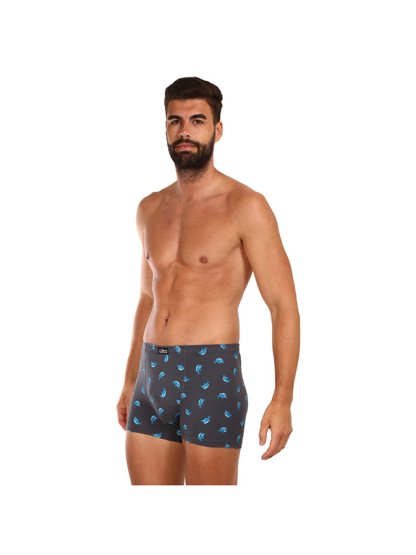 gino Pánske boxerky Gino sivé