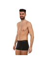 gino Pánske boxerky Gino Seamless Bamboo Boxers Black