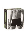 gino Pánske boxerky Gino Seamless Bamboo Boxers Black