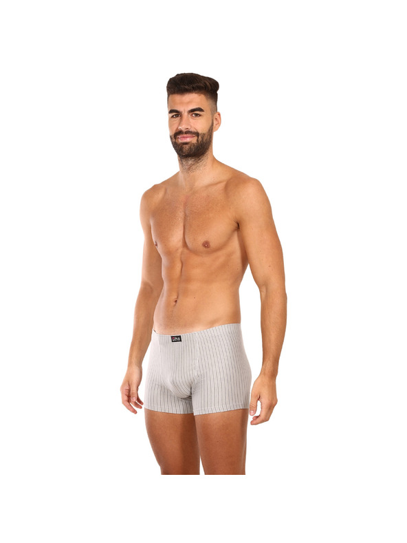 gino Pánske boxerky Gino sivé