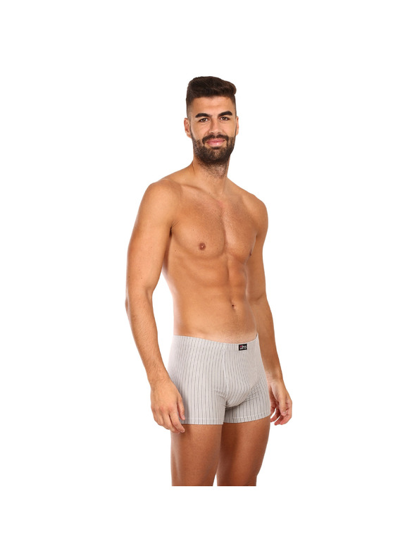 gino Pánske boxerky Gino sivé