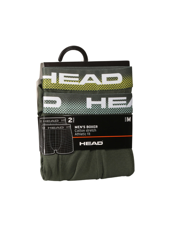Head Sada dvoch - pánske boxerky HEAD zelené