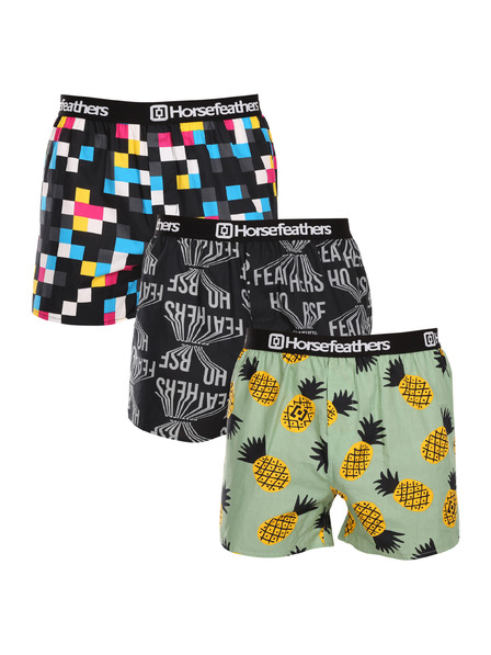 Horsefeathers Sada troch kusov - Horsefeathers Pánske šortky Frazier Bundle 4