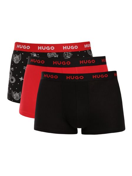 HUGO Sada troch - pánske boxerky HUGO viacfarebné