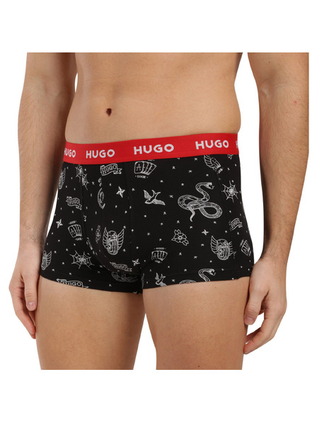 HUGO Sada troch - pánske boxerky HUGO viacfarebné
