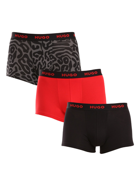 HUGO Sada troch - pánske boxerky HUGO viacfarebné