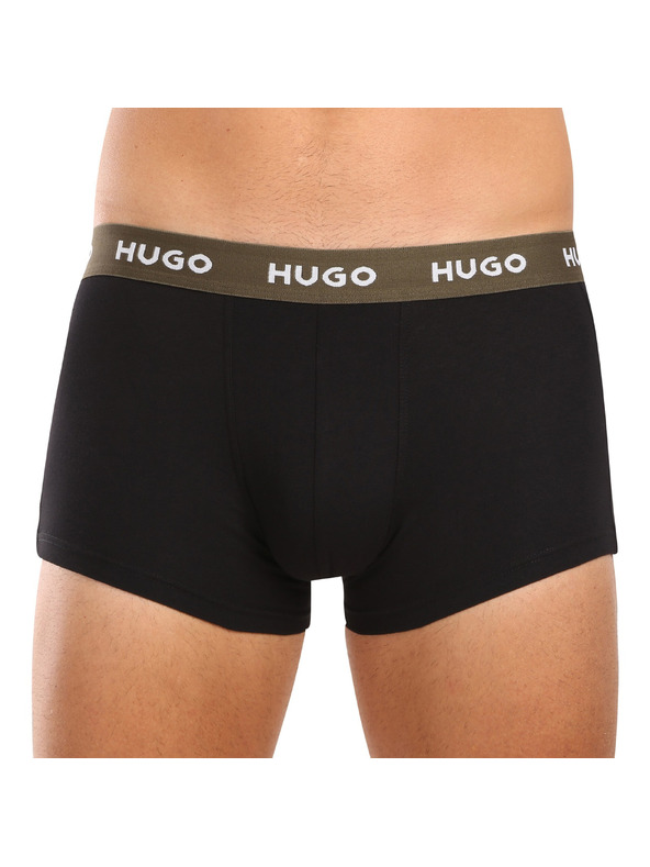 HUGO Sada troch - pánske boxerky HUGO viacfarebné