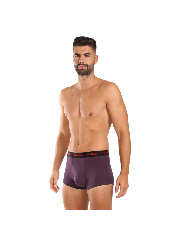 HUGO Sada troch - pánske boxerky HUGO viacfarebné