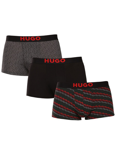 HUGO Sada troch - pánske boxerky HUGO viacfarebné