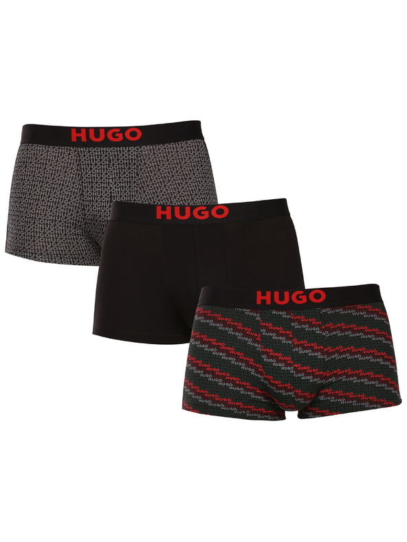 HUGO Sada troch - pánske boxerky HUGO viacfarebné