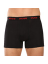 HUGO Sada troch - pánske boxerky HUGO čierne