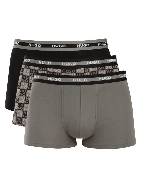 HUGO Sada troch - pánske boxerky HUGO viacfarebné