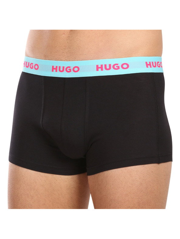 HUGO Sada troch - pánske boxerky HUGO viacfarebné