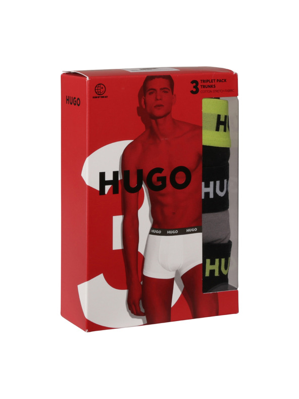 HUGO Sada troch - pánske boxerky HUGO viacfarebné