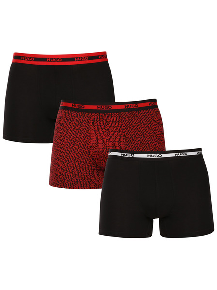 HUGO Sada troch - pánske boxerky HUGO viacfarebné