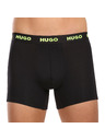 HUGO Sada troch - pánske boxerky HUGO čierne