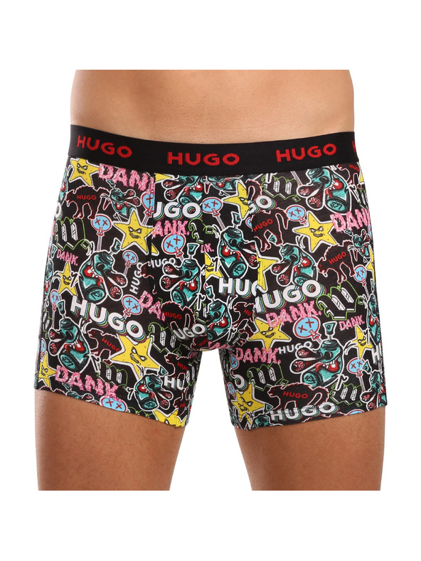HUGO Sada troch - pánske boxerky HUGO viacfarebné