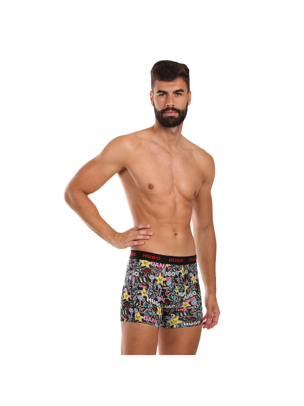 HUGO Sada troch - pánske boxerky HUGO viacfarebné