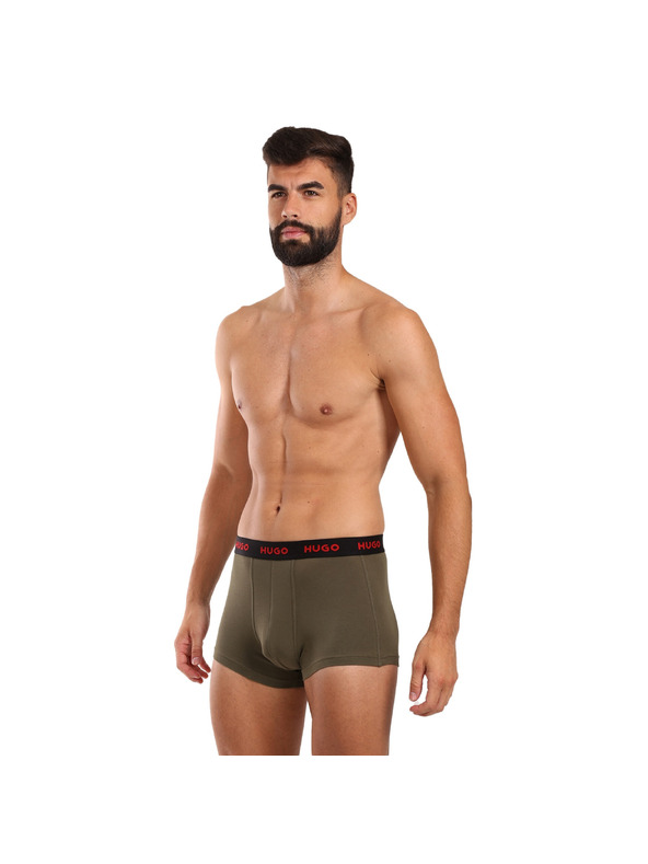 HUGO Sada troch - pánske boxerky HUGO viacfarebné