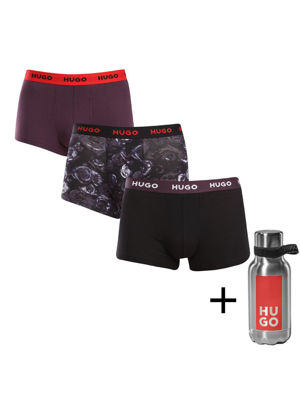 HUGO Sada troch - pánske boxerky HUGO viacfarebné