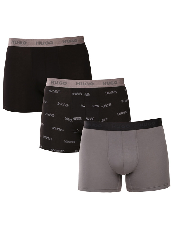 HUGO Sada troch - pánske boxerky HUGO viacfarebné