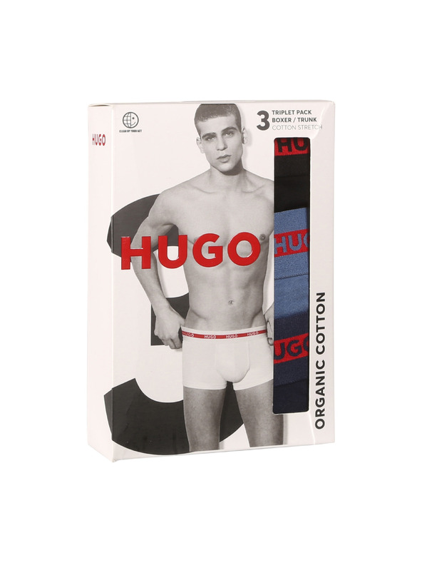 HUGO Sada troch - pánske boxerky HUGO viacfarebné