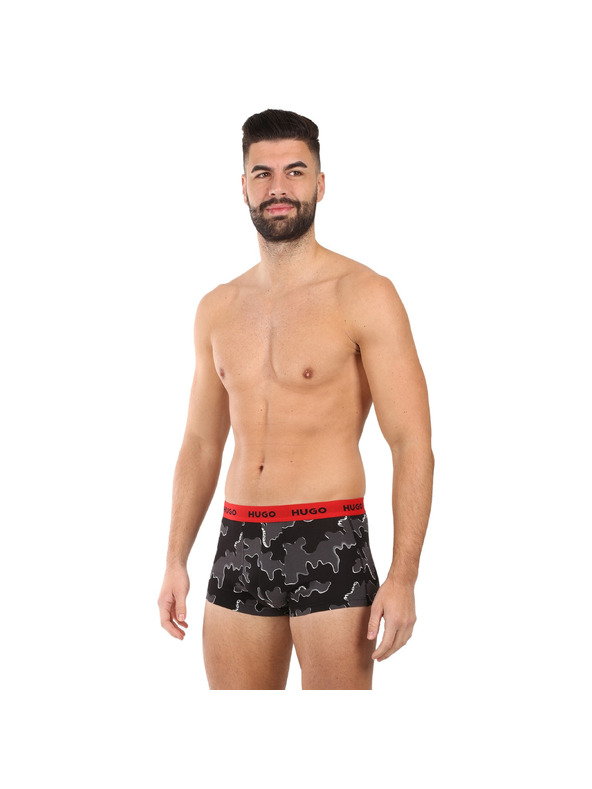 HUGO Sada troch - pánske boxerky HUGO viacfarebné