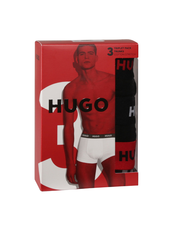 HUGO Sada troch - pánske boxerky HUGO viacfarebné