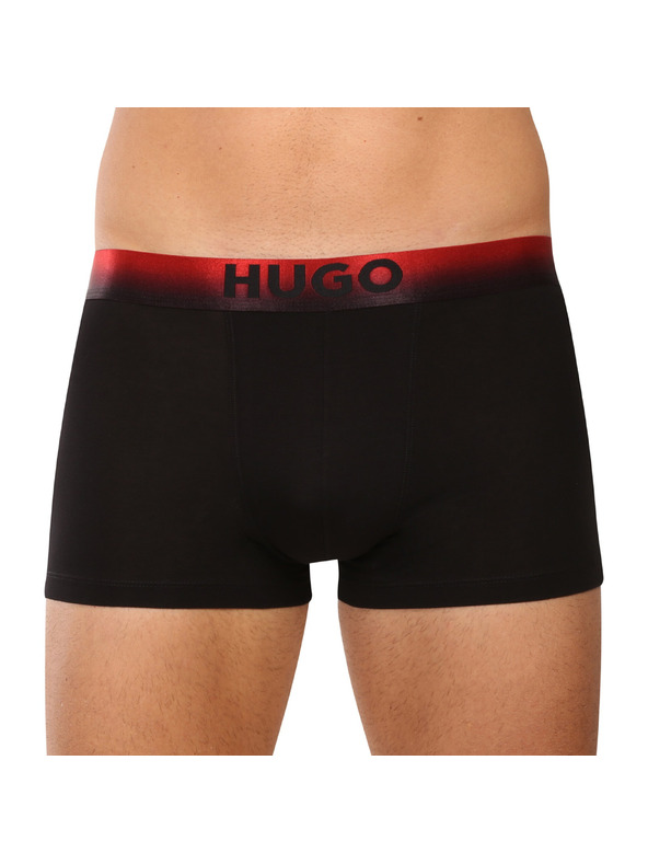 HUGO Sada troch - pánske boxerky HUGO čierne