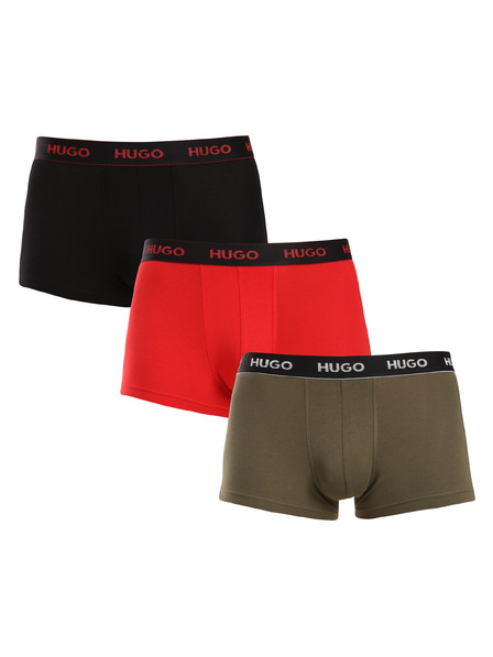 HUGO Sada troch - pánske boxerky HUGO viacfarebné