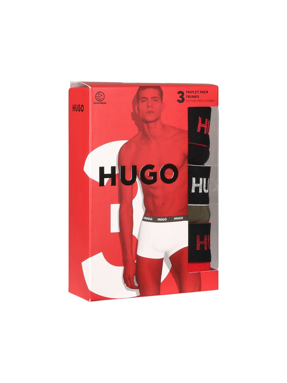 HUGO Sada troch - pánske boxerky HUGO viacfarebné