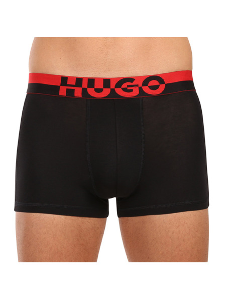 HUGO Sada troch - pánske boxerky HUGO čierne