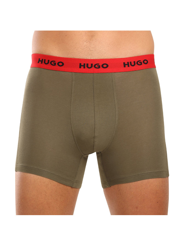 HUGO Sada troch - pánske boxerky HUGO viacfarebné