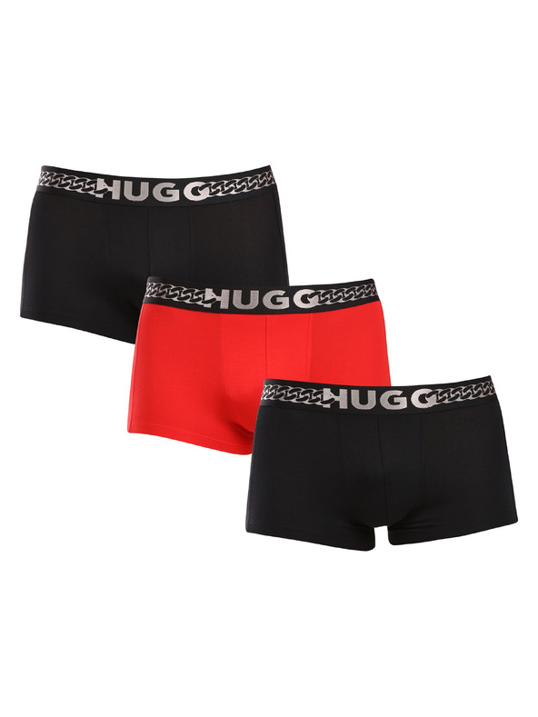 HUGO Sada troch - pánske boxerky HUGO viacfarebné
