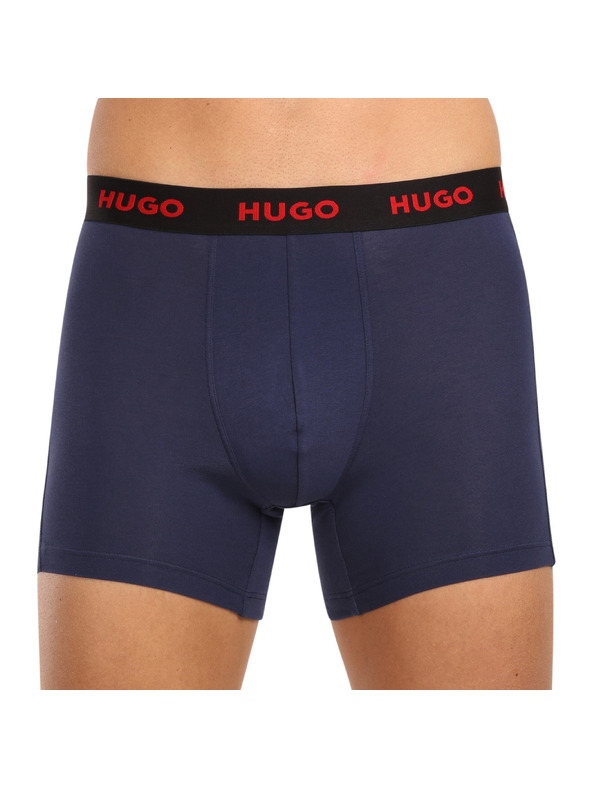 HUGO Sada troch - pánske boxerky HUGO viacfarebné