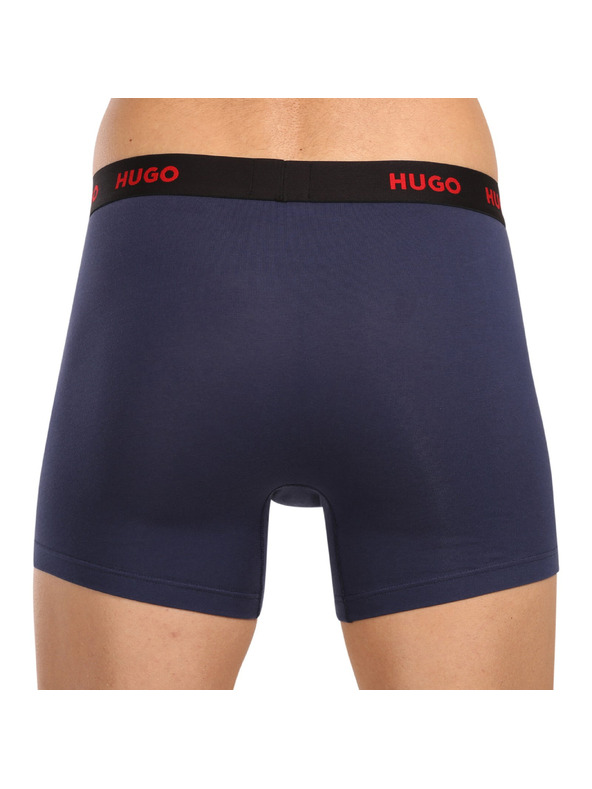 HUGO Sada troch - pánske boxerky HUGO viacfarebné