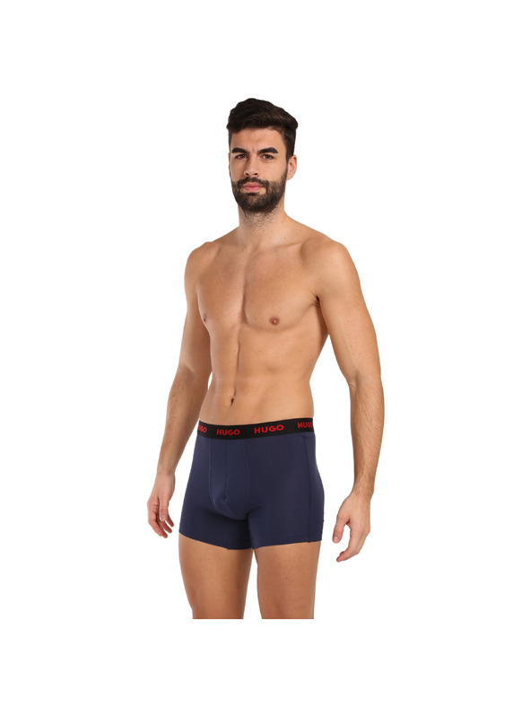 HUGO Sada troch - pánske boxerky HUGO viacfarebné