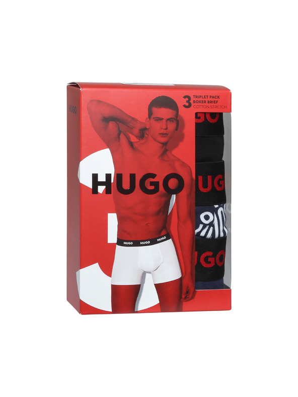 HUGO Sada troch - pánske boxerky HUGO viacfarebné