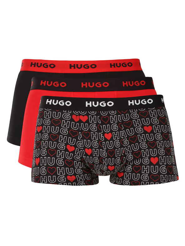 HUGO Sada troch - pánske boxerky HUGO viacfarebné