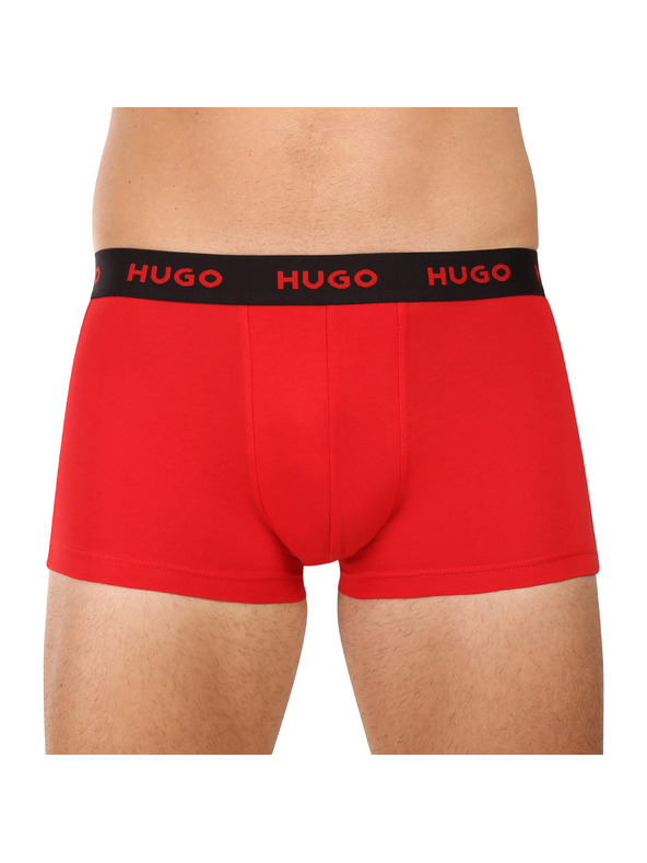 HUGO Sada troch - pánske boxerky HUGO viacfarebné
