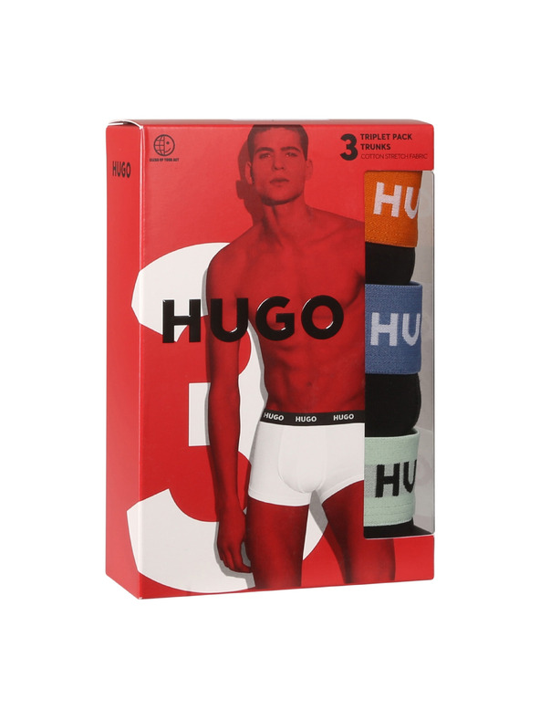HUGO Sada troch - pánske boxerky HUGO viacfarebné