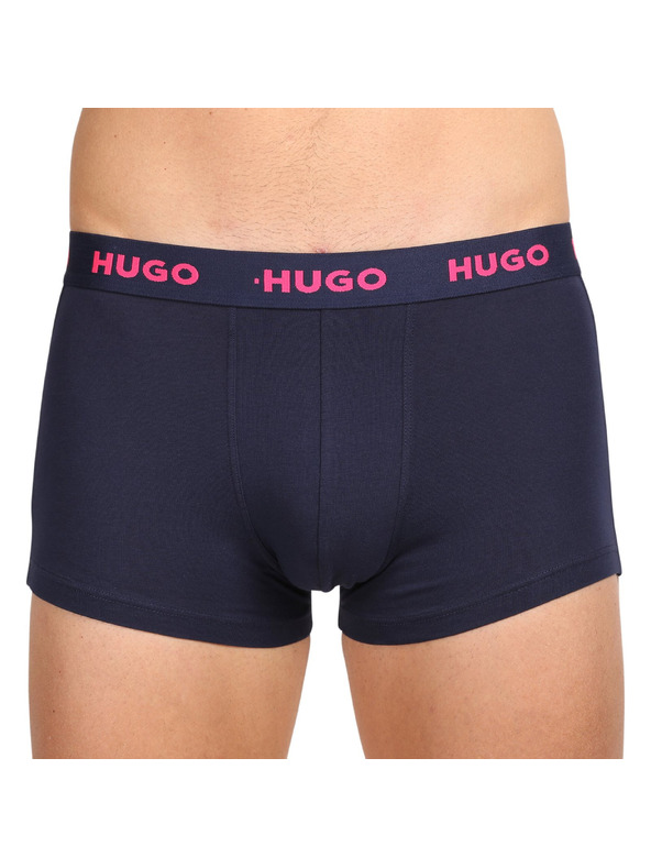 HUGO Sada troch - pánske boxerky HUGO viacfarebné